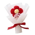 thumbnail image 4 of Ramo de punto hecho a mano, flores románticas multifuncionales para graduación Estilo H, 4 of 9