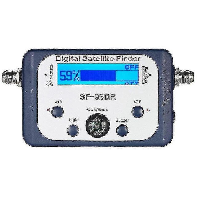 Medidor digital para probador, receptor de señal de TV, buscador de satélite con brújula y pantalla LCD, FTA, DVB-S2, Lucky_B