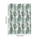 thumbnail image 3 of Green Tropical Shower Curtain 70.87x70. Inches Botanical Leaf Pattern Jungle Theme Unisex Water Repellent Polyester Wash Bathroom, 3 of 6