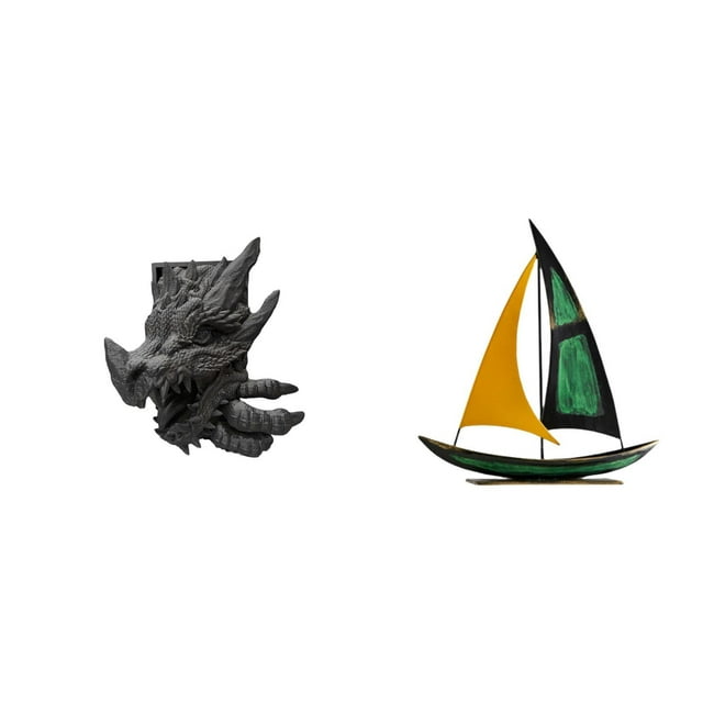 Figura de mesa,Estantería sujetalibros Estatua Sujetalibros,Sujetalibros decorativos para libros pesados. Decoración para el hogar.,Figura de velero,Escultura de velero de hierro para