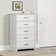 thumbnail image 1 of Commode 5 tiroirs pour Adulte, fini Pin blanc, collection Fernley de Meubles South Shore, 1 of 13