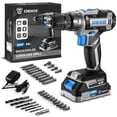 thumbnail image 1 of Taladro inalámbrico DEKO PRO 20V, juego de herramientas eléctricas con batería, 1 of 8