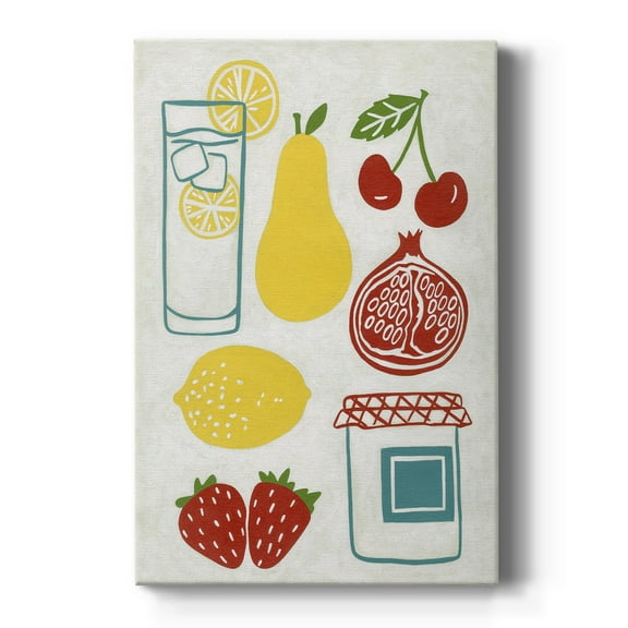 Sunday Picnic Premium Gallery Wrapped Canvas - Ready to Hang