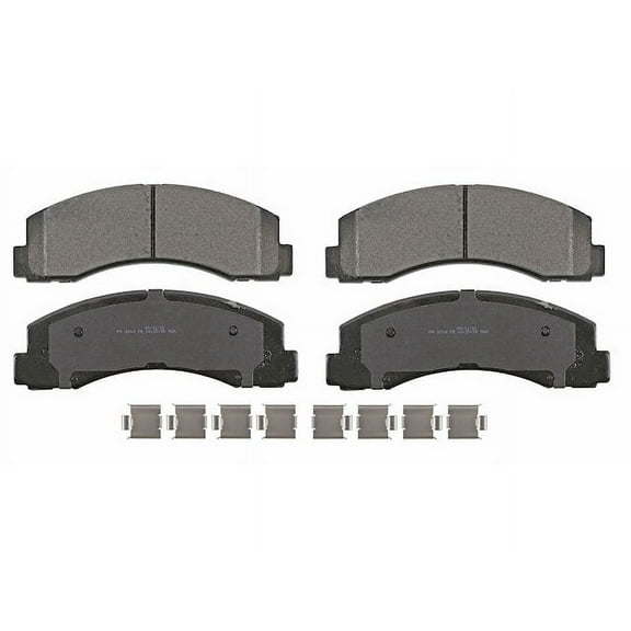 Front Brake Pad Set - Compatible with 2010 - 2020 Ford F-150 2011 2012 2013 2014 2015 2016 2017 2018 2019