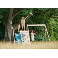 thumbnail image 2 of Plum Play Climbing Pyramid Wooden Climbing Frame with Swings, 2 of 9