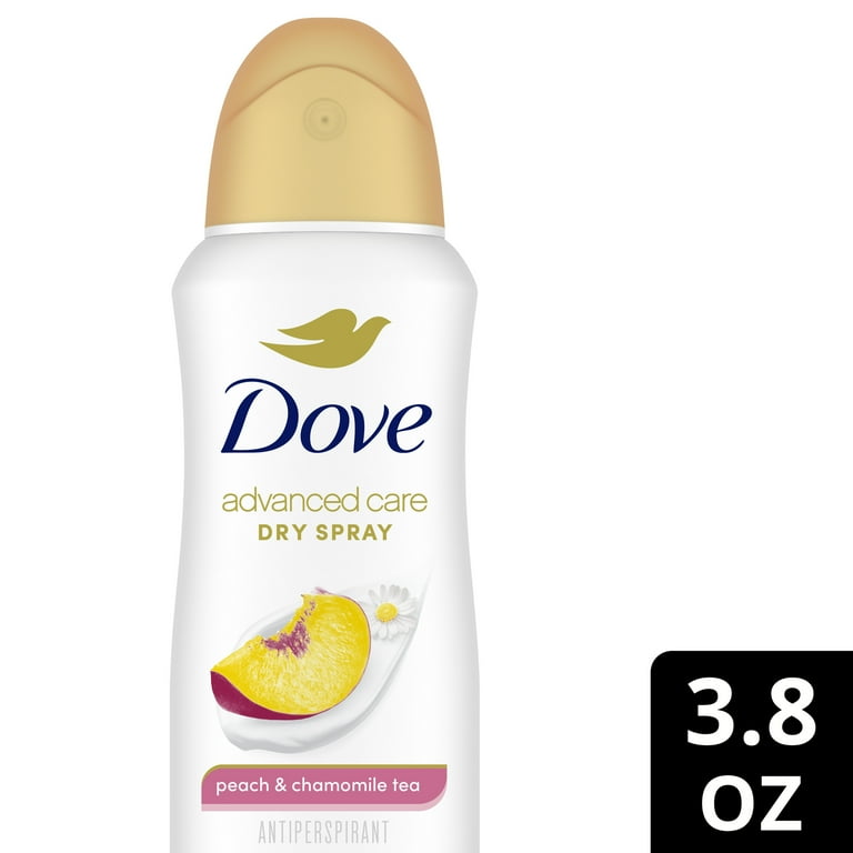 Dove Advanced Care Women's Antiperspirant Deodorant Spray Peach