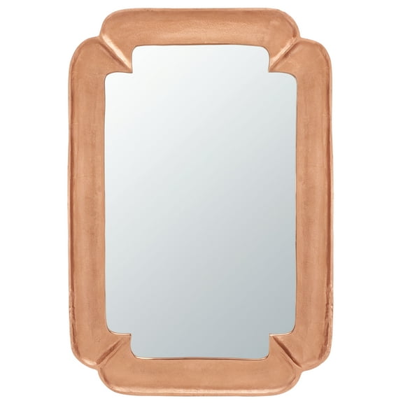 SAFAVIEH Osiris 24.5 in. x 36.2 in. Solid Frame Mirror, Copper