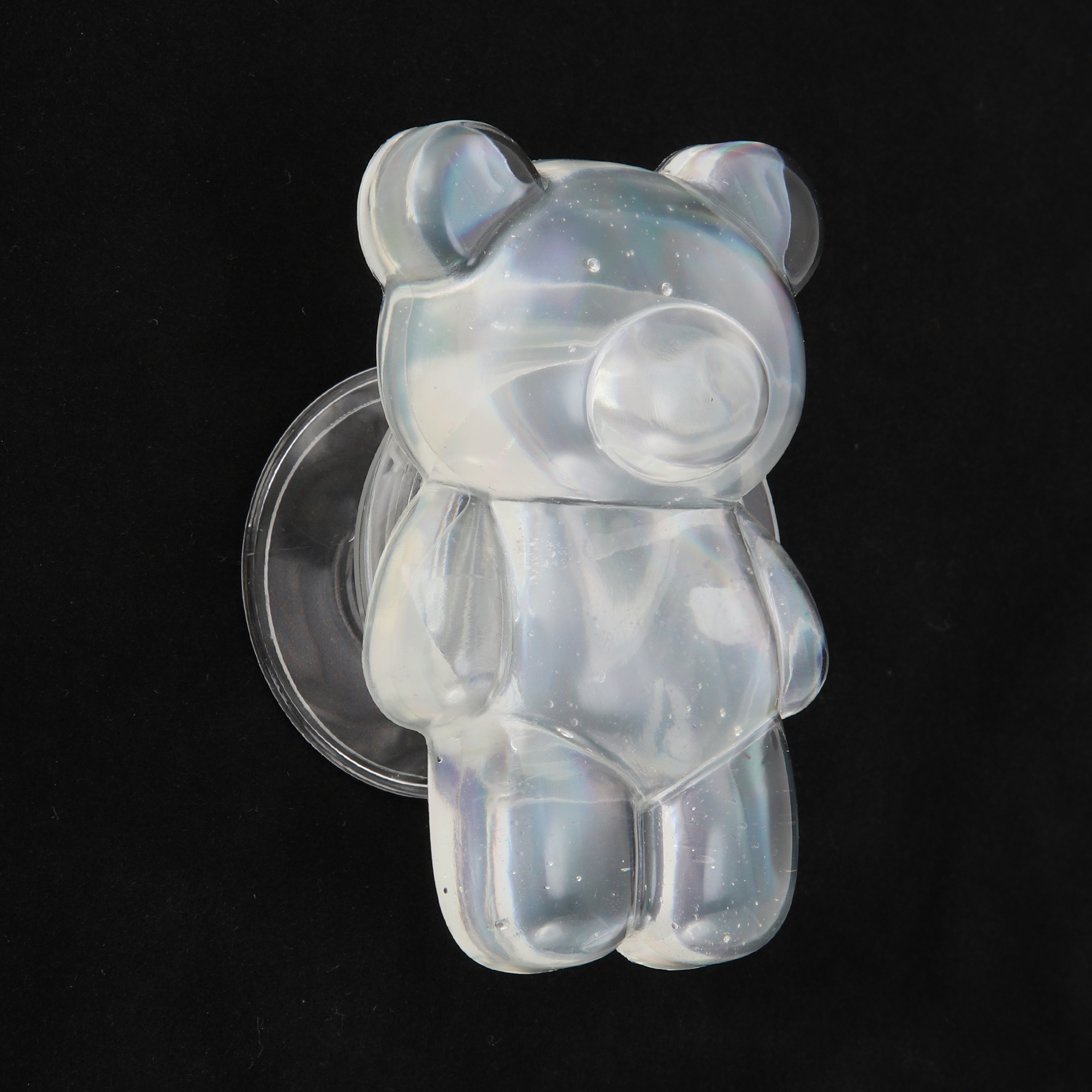 Unique Bargains Holographic Bear Phone Grip 1Pc Multicolored