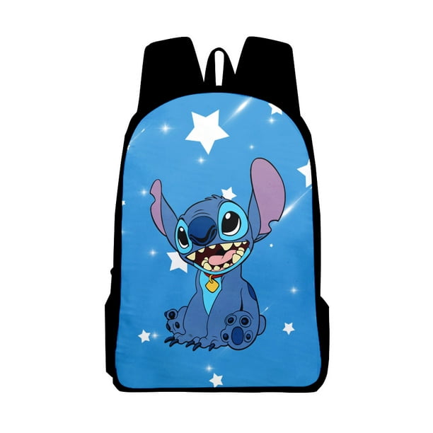 Cartoon Lilo And Stitch Backpack School Backpack School Bag Large