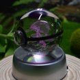 thumbnail image 1 of Pokemon Elf Ball 3D Carved Crystal Ball Pokemon Cartoon Game Night Light Creative Gift, 1 of 3