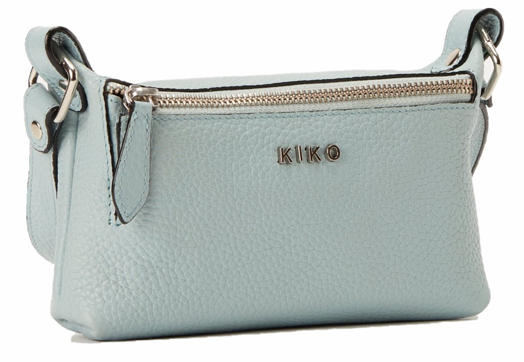 kiko leather wristlet