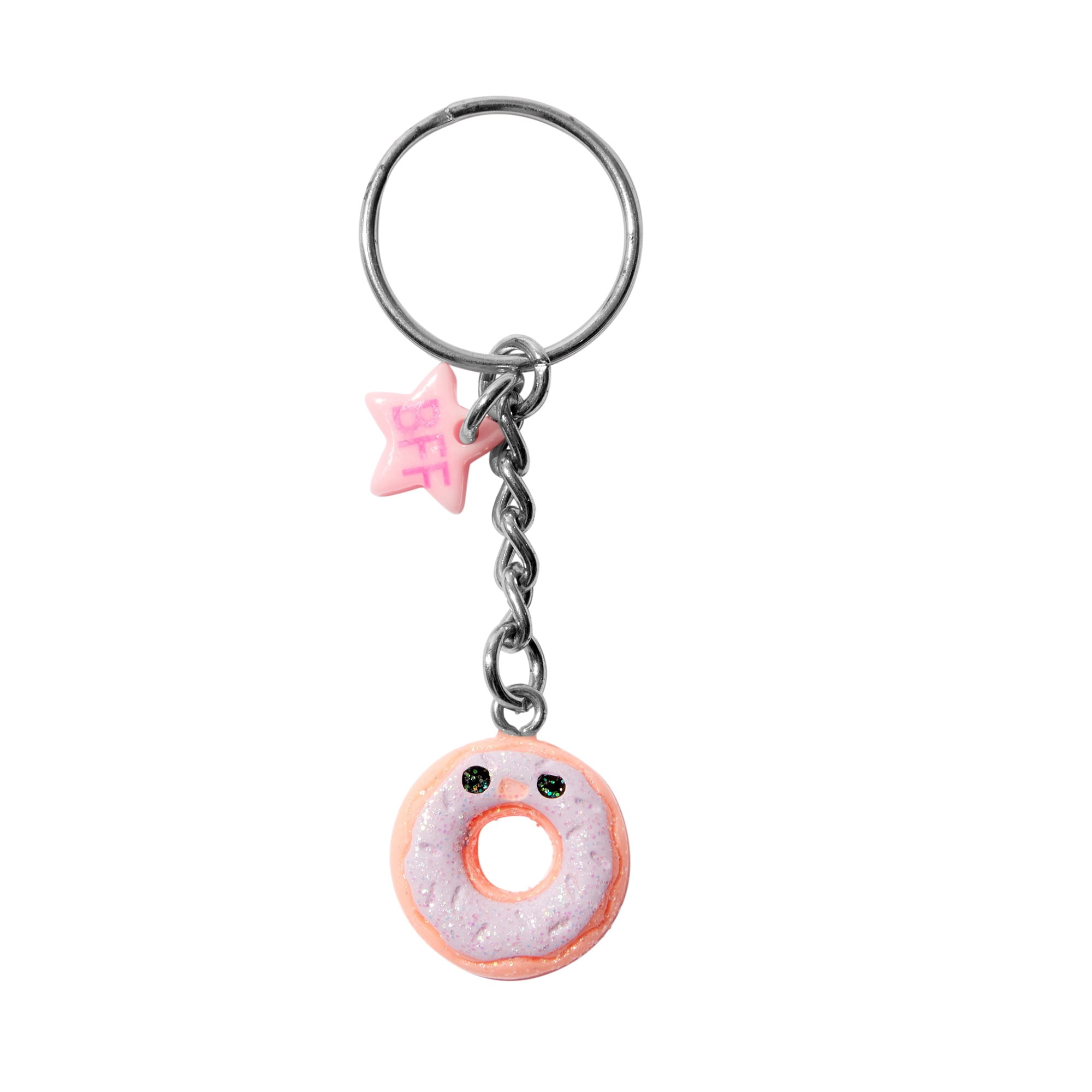 Claire's Girls Best Friends Forever Sweet Treats Keychain Set, 5-Pack, Small