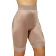 thumbnail image 1 of Short de Vélo à Jambe Longue Taille Haute Gainant Léger pour Femmes Rago 518 (Mocha 10X), 1 of 2