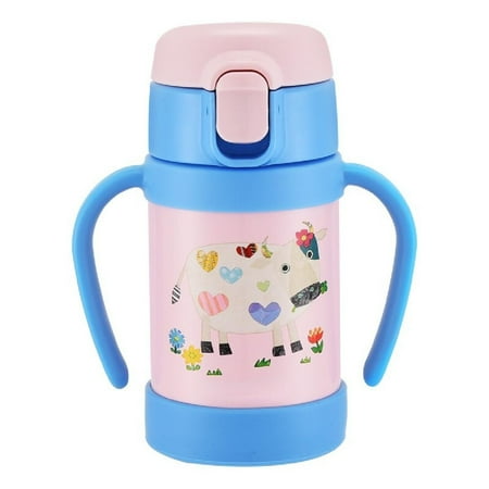

Thermos cup for infants and children thermos cup straw vacuum water cup