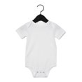 thumbnail image 1 of Bella Canvas Cache-Couche en Jersey pour Bébé, 6-12, Blanc, 1 of 1