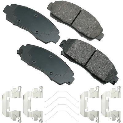Akebono Brake Corporation ACT1089A, Proact Ultra-Premium Bra Ke Pads - Fron