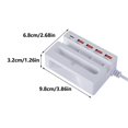thumbnail image 3 of Multi-port USB hub converters with 4 USB and Type C ports and a phone stand for, 3 of 5