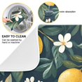 thumbnail image 2 of Yayeee Dish Drying Mat for Kitchen Counter 18"x24" Microfiber Absorbent Pad, Floral Lemons, 2 of 7