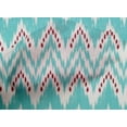 thumbnail image 4 of oneOone Cotton Poplin Fabric Chevron Ikat Print Fabric By The Yard 56 Inch Wide, 4 of 4