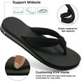 thumbnail image 3 of Ecetana Flip Flops for Women Comfort Yoga Mat Summer Beach Thong Sandals with Arch Support, 3 of 7