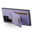 thumbnail image 3 of ELEHOLD for Samsung Galaxy S24 Plus Flip Back Card Slots Wallet Case Premium Retro Leather Soft Shockproof Stand Function Slim Lightweight Business Style for Women Men S24 Plus Case,Purple, 3 of 6