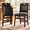 Black, variant on Wood Folding Dining Chairs Set of 2,Padded Seat and Back,Solid Wooden Frame,Black Folding Chairs with 400 lb Capacity,No Assembly,Ideal for Kitchen