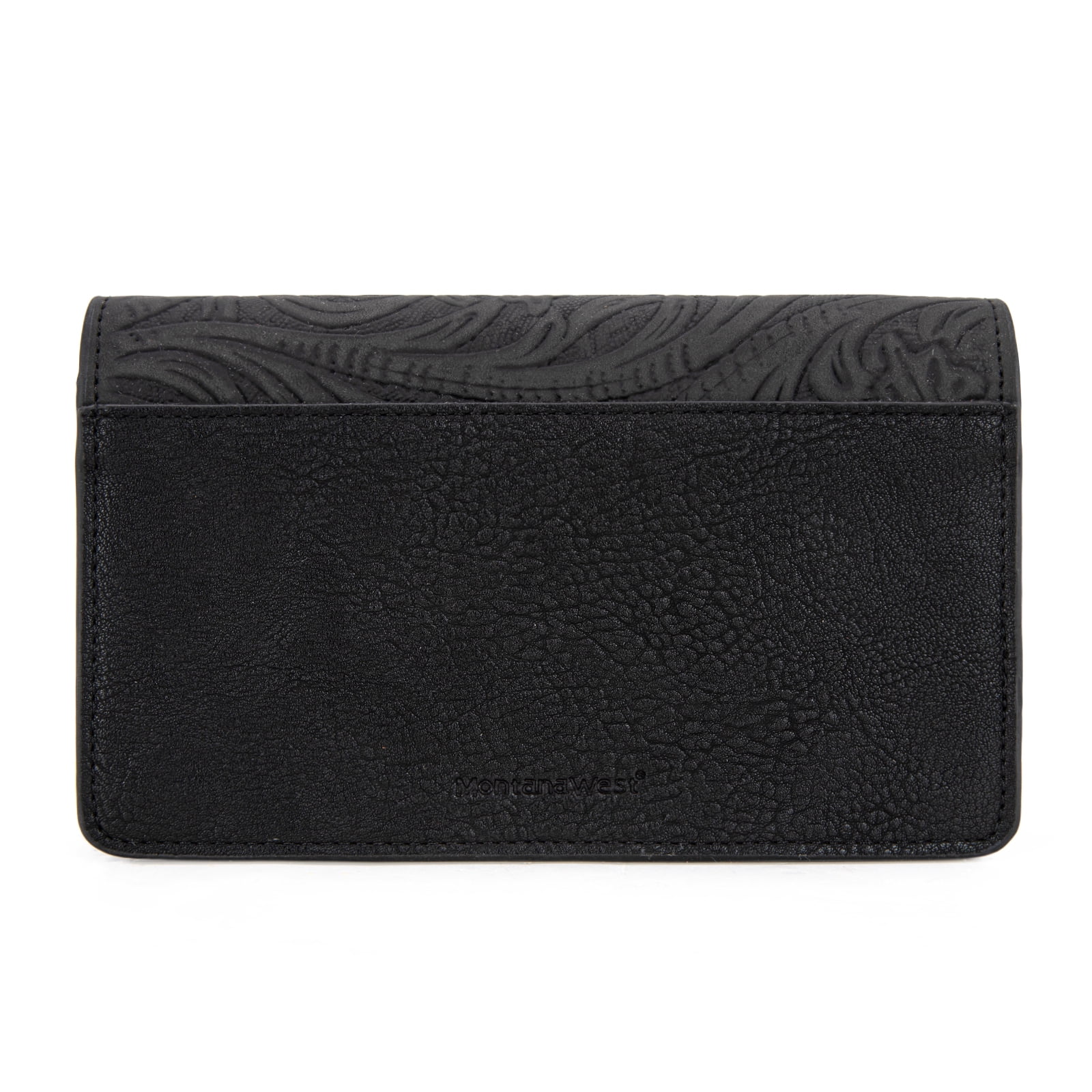 Montana West Women's Small Crossbody Purse Stylish Western Designer Clutch with Chain Strap Versatile Handbag, Black