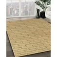 thumbnail image 2 of Ahgly Company Indoor Rectangle Patterned Yellow Orange Area Rugs, 7' x 9', 2 of 6
