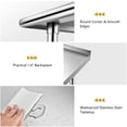 thumbnail image 5 of Gymax 48'' x 30'' Stainless Steel Table for Prep & Work w/ Backsplash, 5 of 9