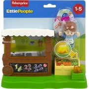 Fisher-Price Little People Farmers Market Toddler Playset with Light and Sounds, 4 Pieces