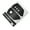 Black, variant on 3. Auto Cover Upgrade, Carbon Fiber Adhesive Film, Decorative Protector for Golf Vehicles