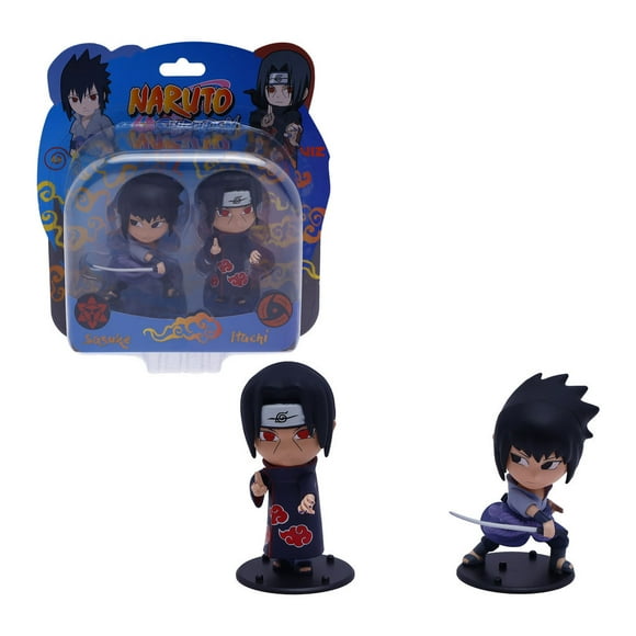 Figuras de Acción Sasuke Itachi Ruz 8 cm 2 Piezas