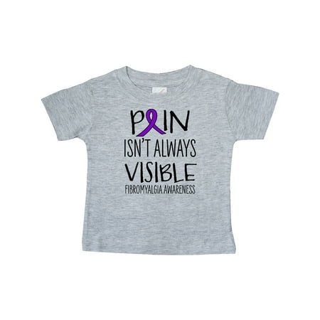 

Inktastic Fibromyalgia Awareness Pain Isn t Always Visible Gift Baby Boy or Baby Girl T-Shirt