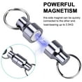 thumbnail image 4 of Fishing Magnetic Buckle Net Release Clip Hanging Buckle Fly Fishing Landing Net（silver）, 4 of 5