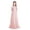 Pearl Pink, variant on Kids Girls Chiffon Halter Neck Maxi Flower Dress Wedding Bridesmaid Formal Party Evening Gown Navy Blue 6