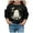 Black, variant on Tiijoy Toddler Girls Halloween Sweatshirt Graphic Cute Crew Neck Pullover, Sizes 3-4T