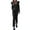 AA-Black, variant on Womens Onesie Ski Suit Winter Outdoor Sports Waterproof Snowsuit Faux Fur Collar Zip Jumpsuits Puffer Jacket, Black, S