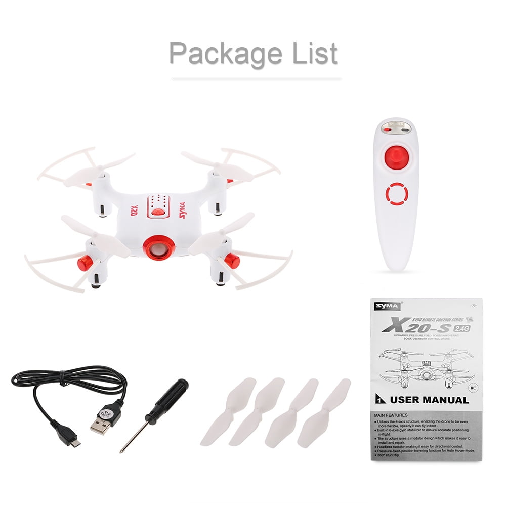 x20 pocket drone manual