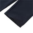 thumbnail image 4 of Boys' School Uniform Twill Pants, Flat Front & Comfortable Waistband with Pockets 4-15 Years Black 10-11Y, 4 of 5