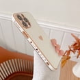 thumbnail image 3 of For Apple iPhone 11 Luxury Plating Love Heart Case TPU Shockproof Slim Soft Cover, 3 of 4