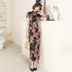 thumbnail image 1 of Vestido cheongsam largo de verano y otoño Vestido de mujer ajustado Rendimiento, 1 of 6
