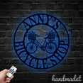 thumbnail image 2 of Handmadetneonsign Bicycle Shop Metal Wall Art Light, Mountain Bike Metal Sign Wall Decor, Sport Home Metal Decor, 2 of 5