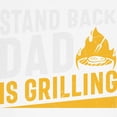 thumbnail image 3 of CafePress - Stand Back Dad Is Grilling - Crew Neck Sweatshirt, 3 of 4