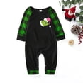 thumbnail image 2 of Pijamas navideños a juego Grinch - TKing Fashion 2024 Nuevos conjuntos de pijamas navideños familiares a juego Grinch, pijamas navideños navideños para parejas, adultos y niños, 18 Meses, 2 of 4