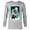 Athletic Heather, variant on Women Storm Jubilee Wasp America Chavez & Black Cat - Long Sleeve T-Shirt for Men - Customized-Black
