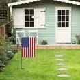 thumbnail image 6 of Outdoor 12x18 Inch Double Sided American Garden Flag American 4th of July Decorative Flag Fade Resistant Banner for Yard Lawn Home Decor, 6 of 6