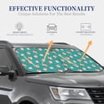 thumbnail image 4 of Fuzoiu Funny Christmas Deer Print Car Windshield Sunshade,Folding Front Windshield Sun Shade,for Most Car Sedan SUV Truck,Car Windshield Sunshade-Small, 4 of 6