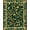 Gold, Pattern 4, variant on ODIKA 4'x6' Machine Washable Non-Slip Area Rug, Enchanted Forest Insect Motif High Traffic Rug, Green, 278983