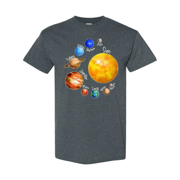 Inktastic Sun and Planets Yes, and Pluto T-Shirt
