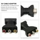 thumbnail image 4 of 1pc to Av convertidor Adaptador de salida de video AV de alta definición negro, 4 of 8